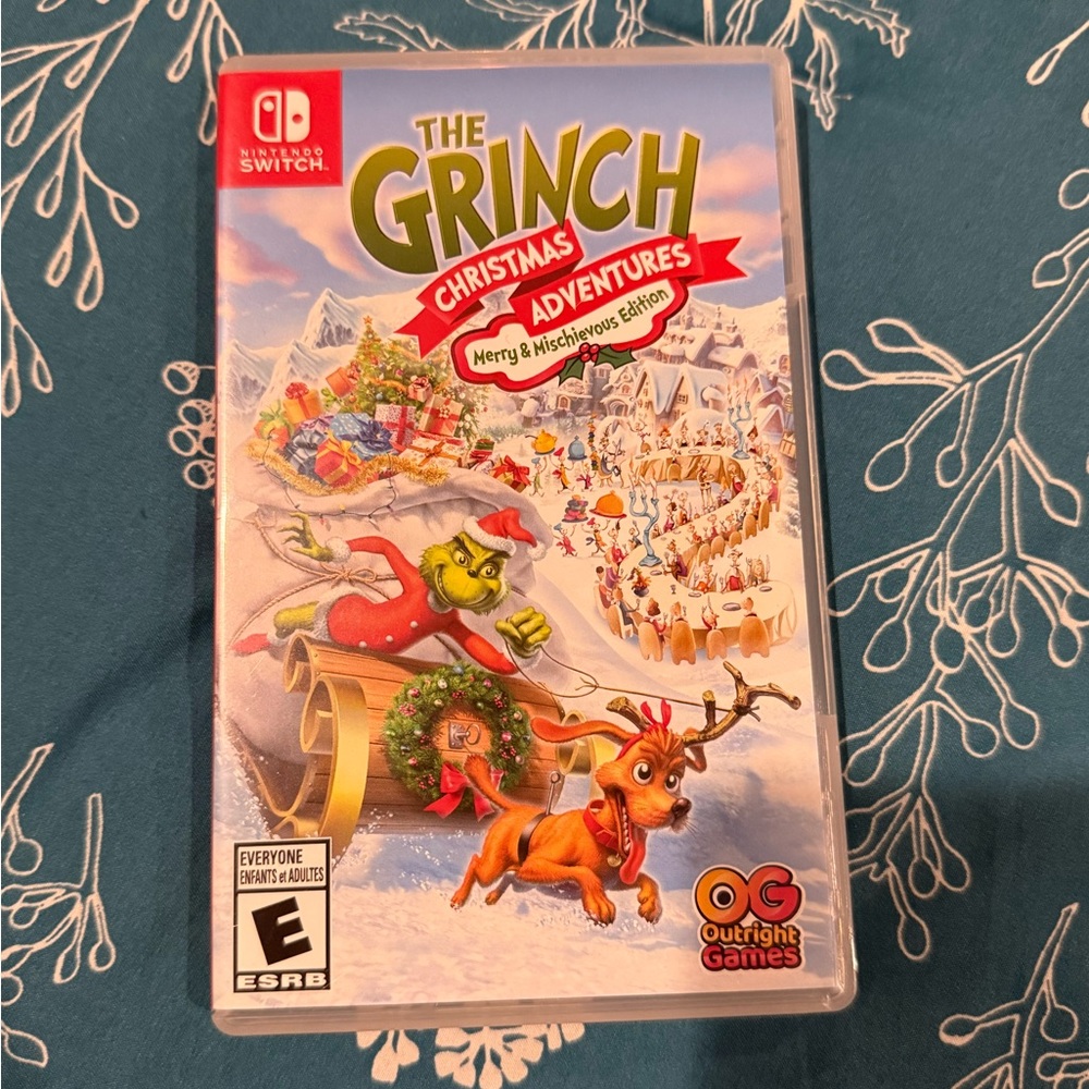 Grinch Nintendo switch case only!